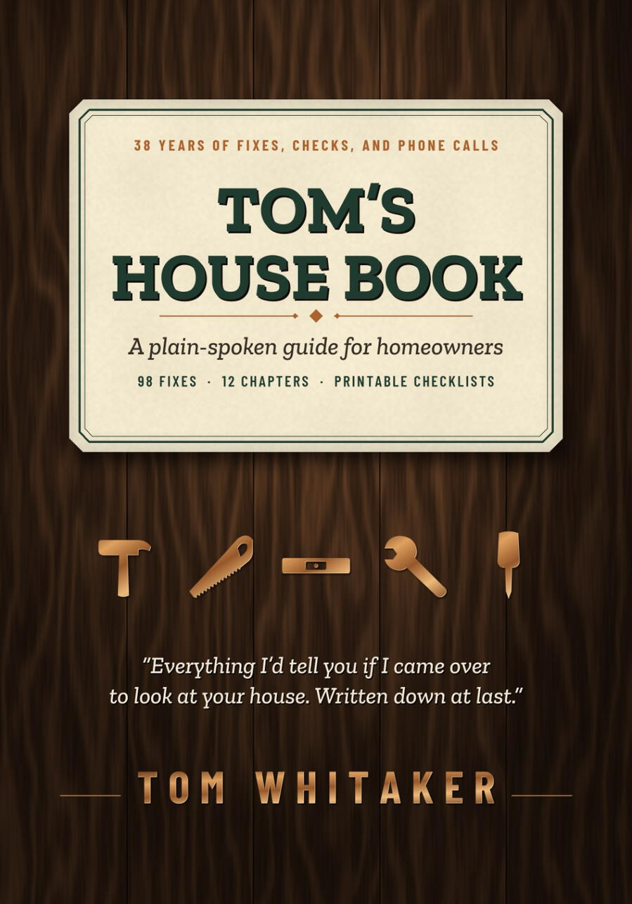 Cover of Tom’s House Book by Tom Whitaker